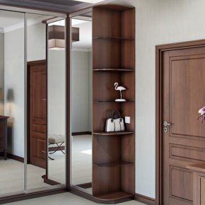 Шкаф Купе Алюминий Стандарт 2х дв.зеркало